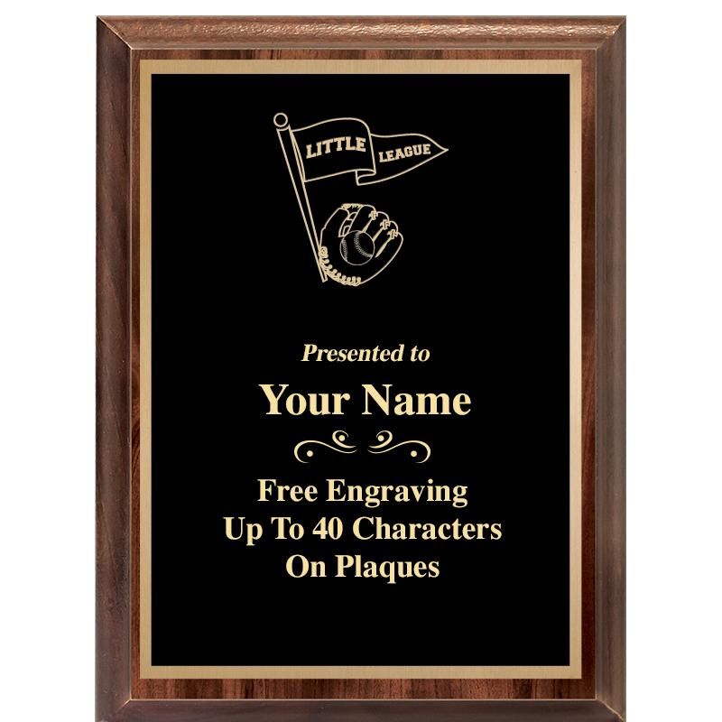 6X8 CLASSIC WOOD PLAQUE