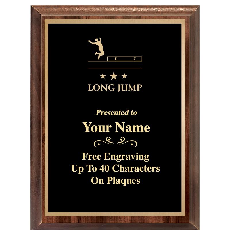 6X8 CLASSIC WOOD PLAQUE