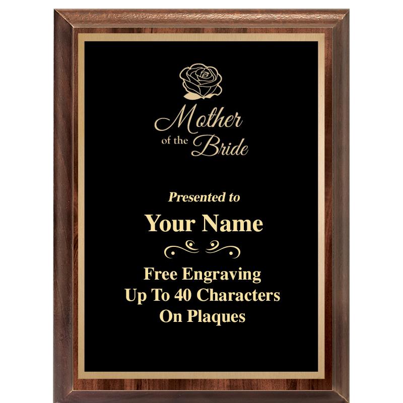 6X8 CLASSIC WOOD PLAQUE