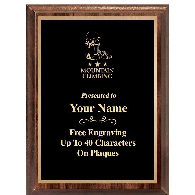 6X8 CLASSIC WOOD PLAQUE