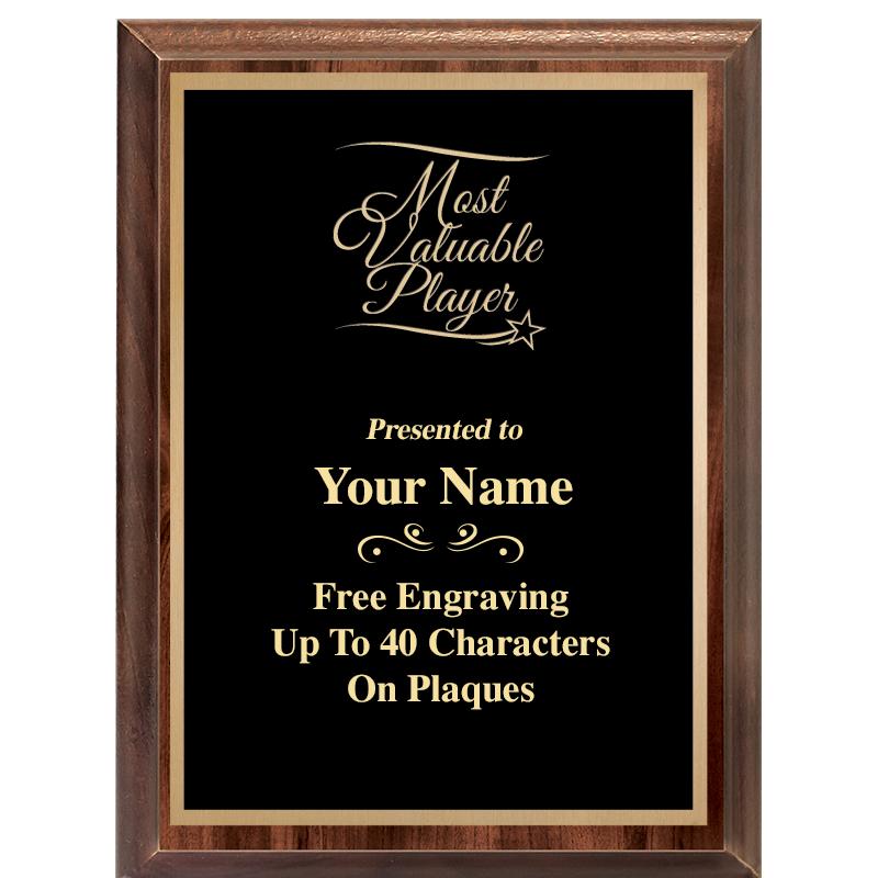 6X8 CLASSIC WOOD PLAQUE