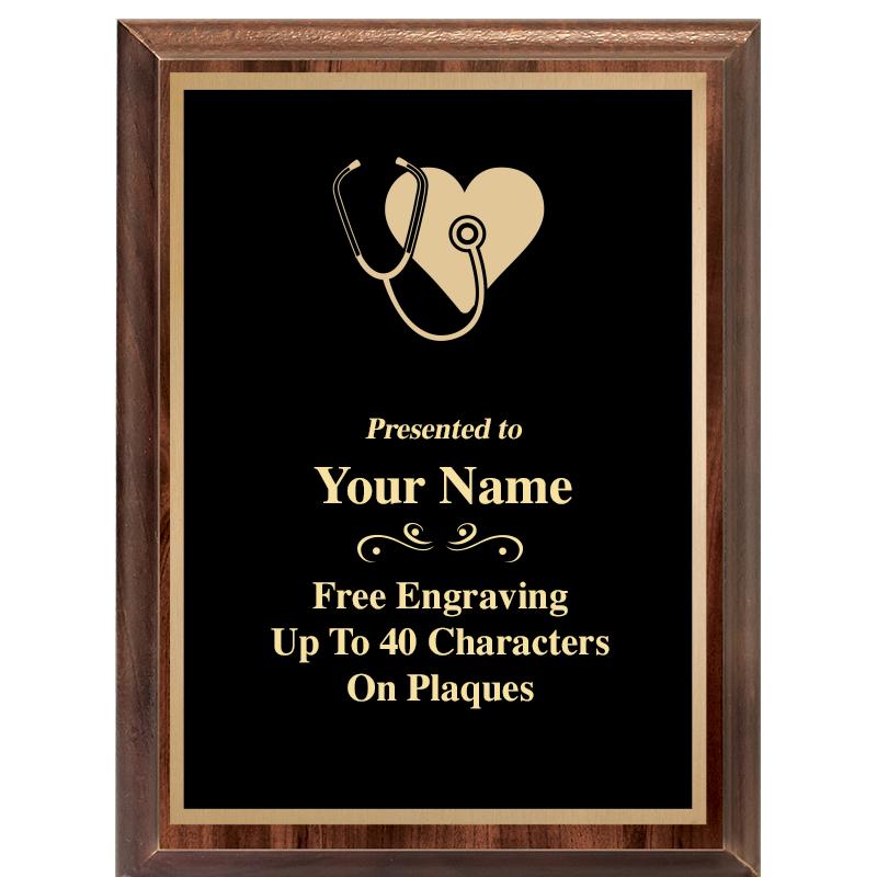 6X8 CLASSIC WOOD PLAQUE