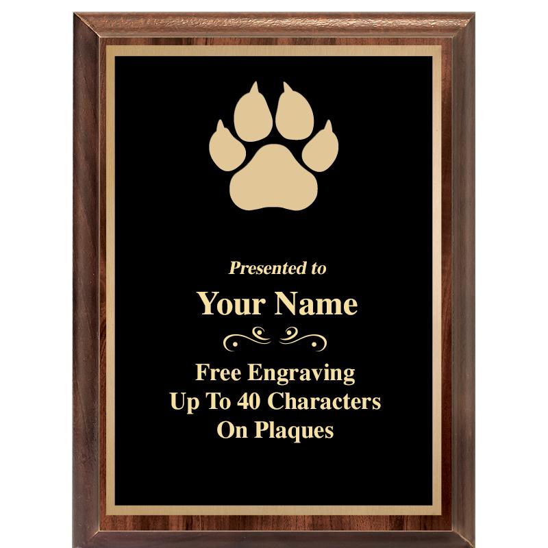 6X8 CLASSIC WOOD PLAQUE
