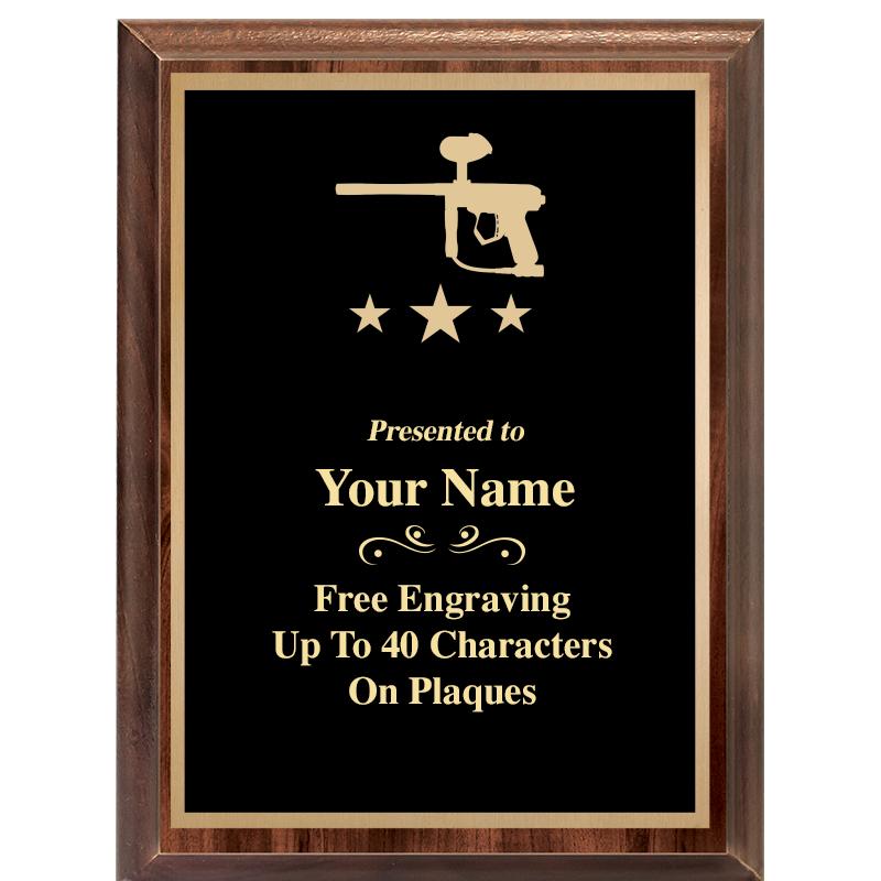 6X8 CLASSIC WOOD PLAQUE