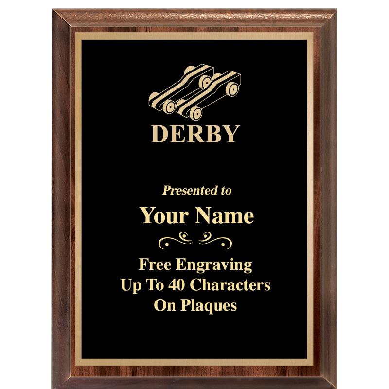 6X8 CLASSIC WOOD PLAQUE