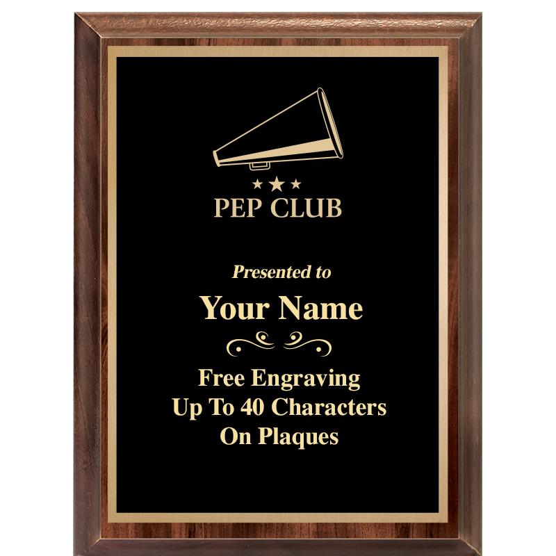 6X8 CLASSIC WOOD PLAQUE