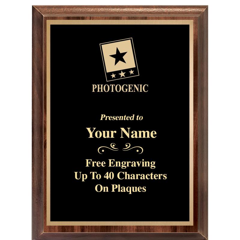 6X8 CLASSIC WOOD PLAQUE