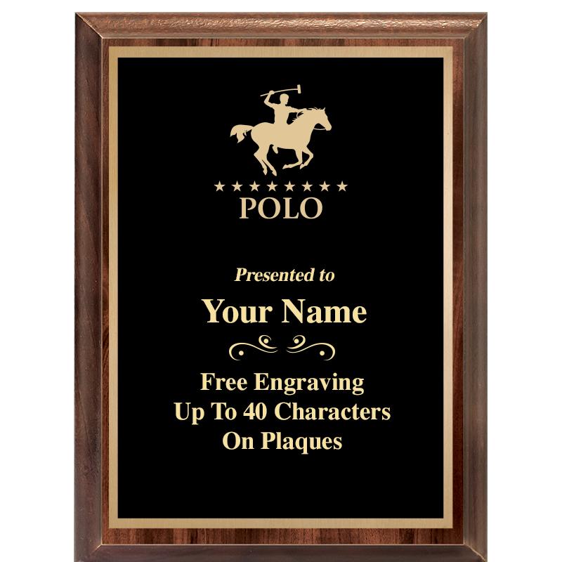 6X8 CLASSIC WOOD PLAQUE