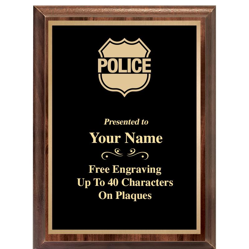 6X8 CLASSIC WOOD PLAQUE