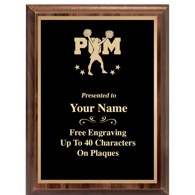 6X8 CLASSIC WOOD PLAQUE