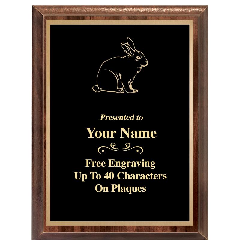 6X8 CLASSIC WOOD PLAQUE