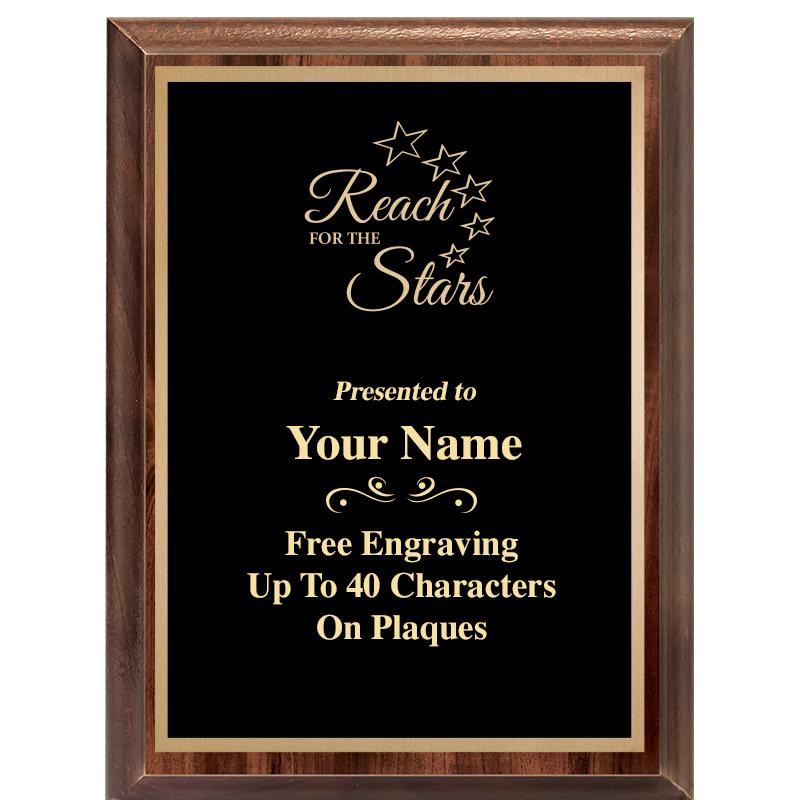 6X8 CLASSIC WOOD PLAQUE