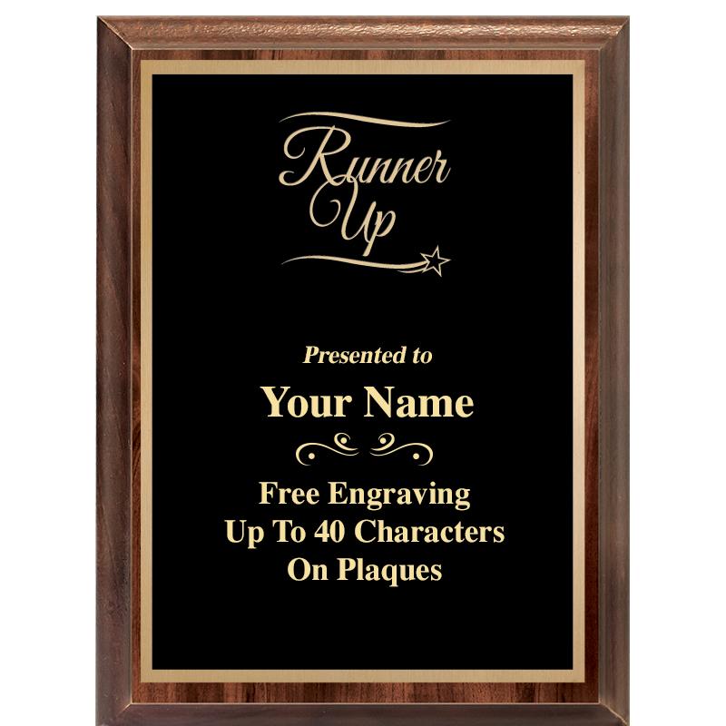 6X8 CLASSIC WOOD PLAQUE
