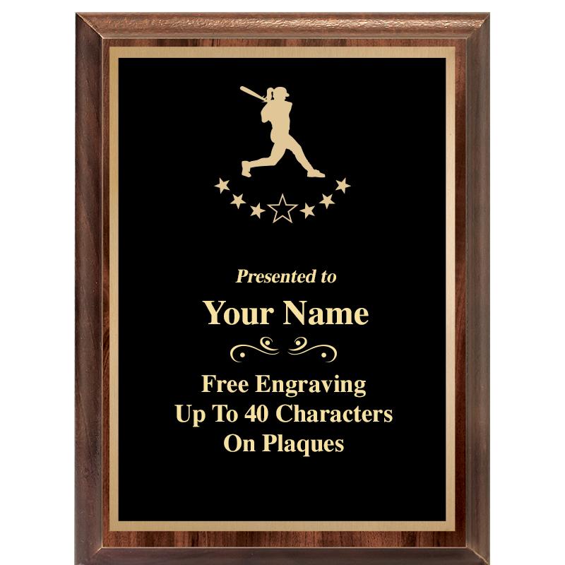 6X8 CLASSIC WOOD PLAQUE