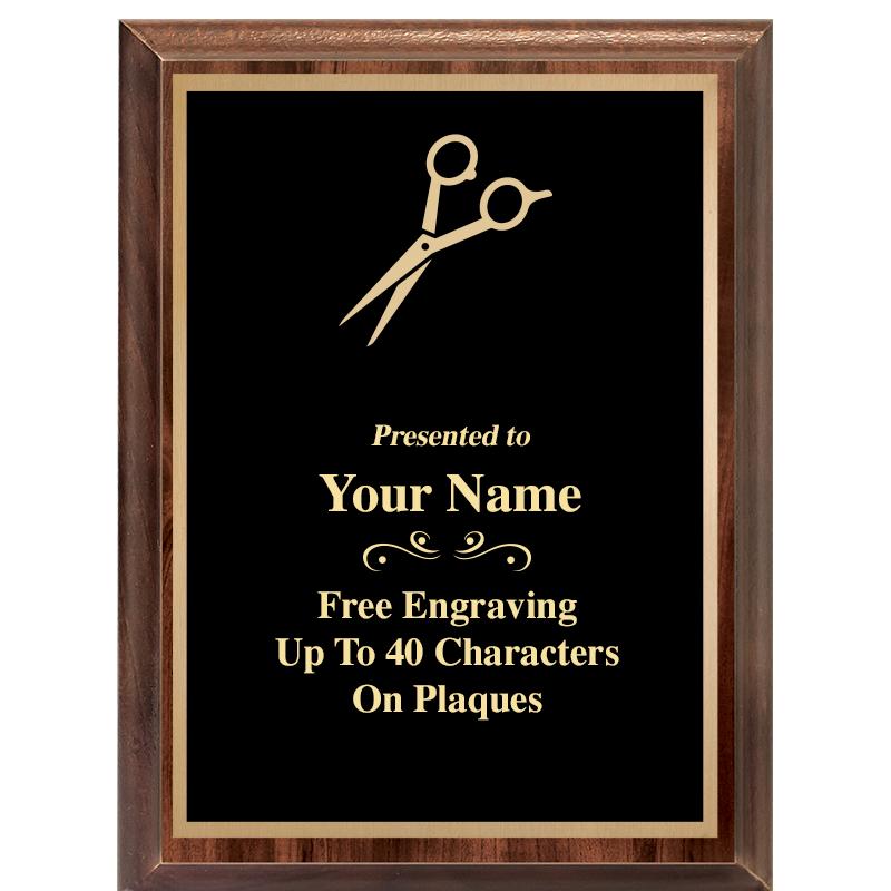 6X8 CLASSIC WOOD PLAQUE