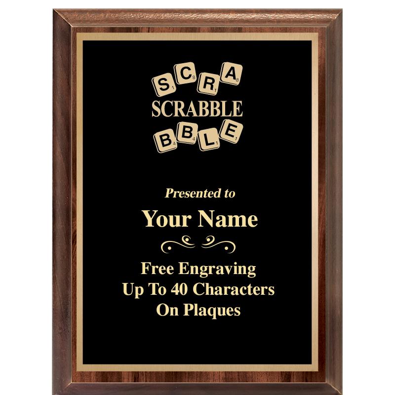 6X8 CLASSIC WOOD PLAQUE