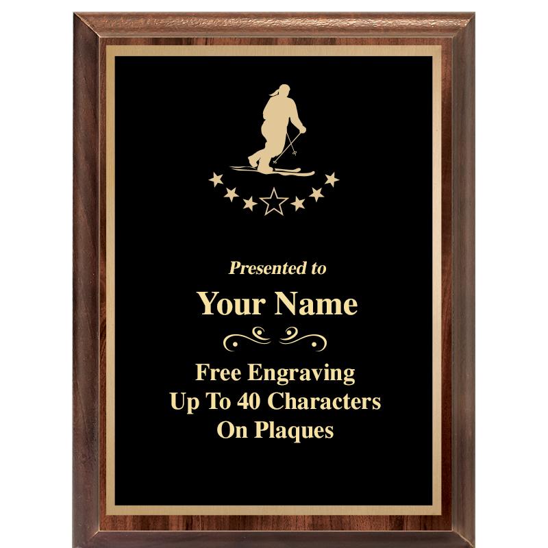 6X8 CLASSIC WOOD PLAQUE