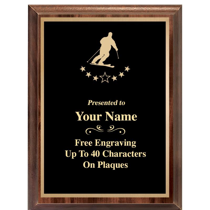 6X8 CLASSIC WOOD PLAQUE