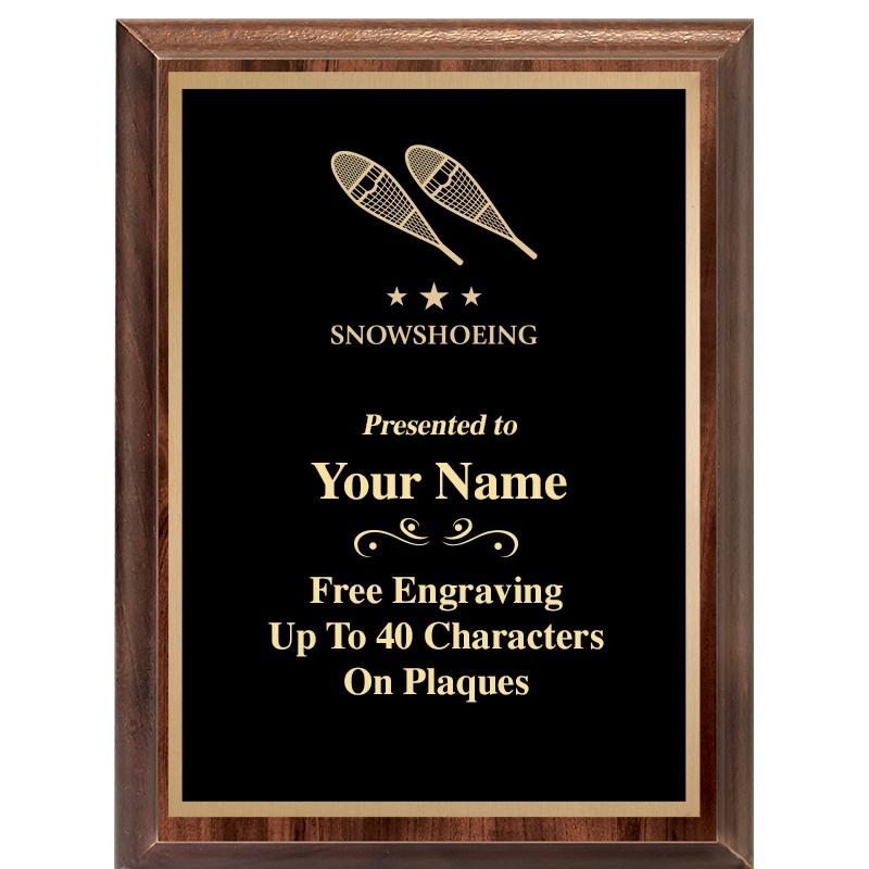 6X8 CLASSIC WOOD PLAQUE