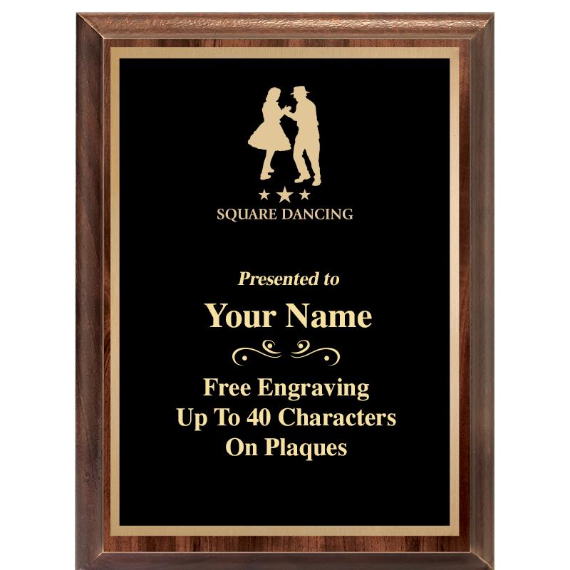 6X8 CLASSIC WOOD PLAQUE