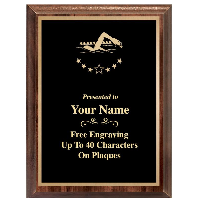 6X8 CLASSIC WOOD PLAQUE