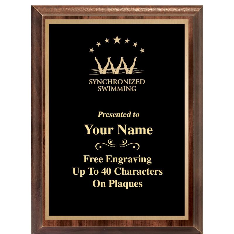 6X8 CLASSIC WOOD PLAQUE