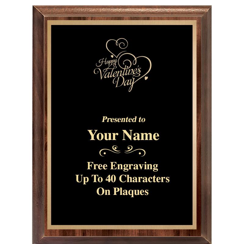 6X8 CLASSIC WOOD PLAQUE