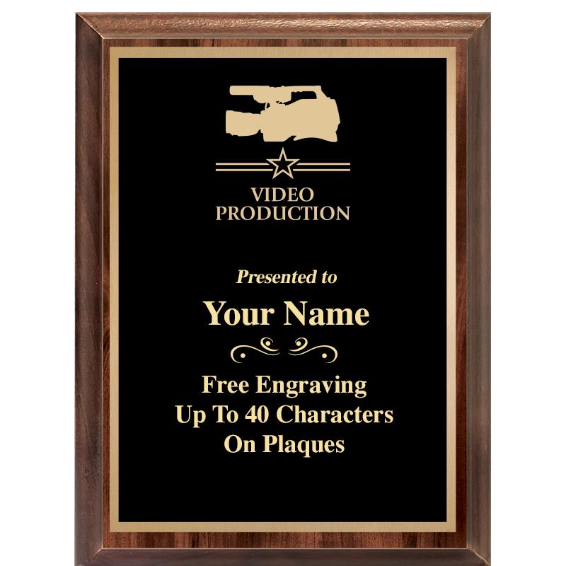 6X8 CLASSIC WOOD PLAQUE