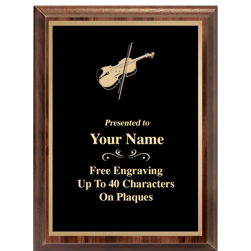 6X8 CLASSIC WOOD PLAQUE