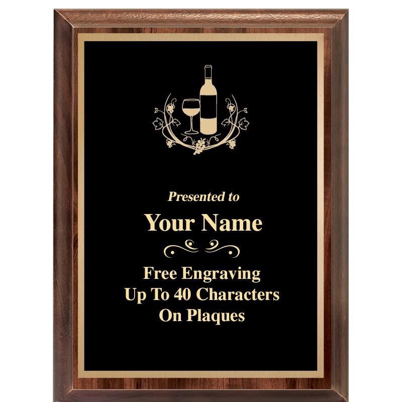 6X8 CLASSIC WOOD PLAQUE