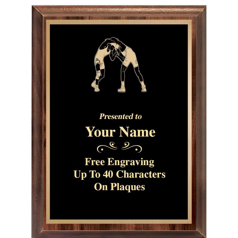 6X8 CLASSIC WOOD PLAQUE