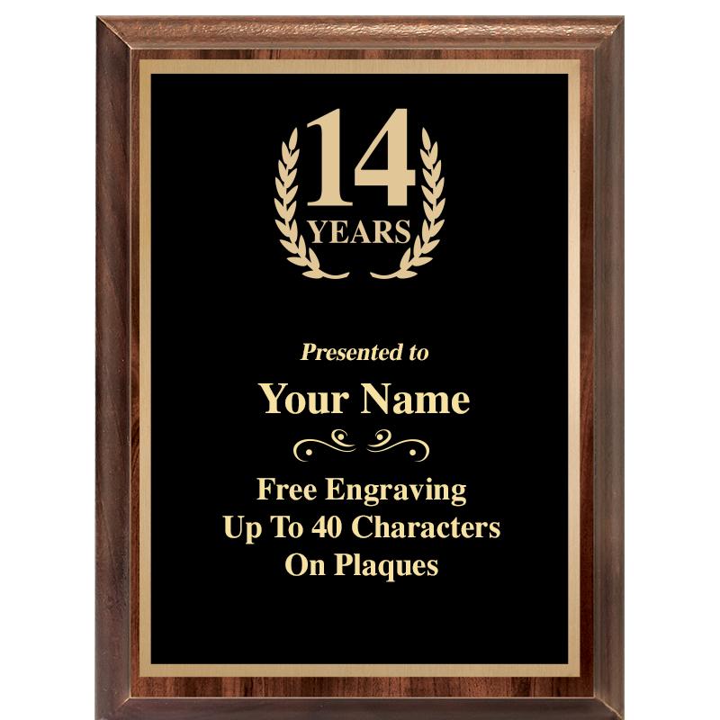 6X8 CLASSIC WOOD PLAQUE