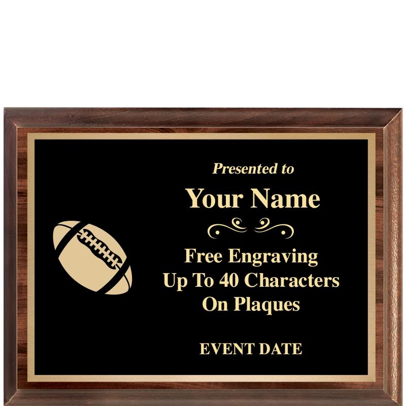 8X6 CLASSIC WOOD PLAQUE