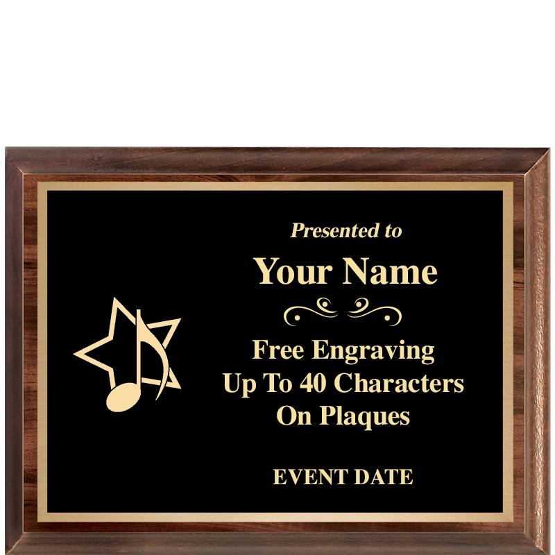 8X6 CLASSIC WOOD PLAQUE