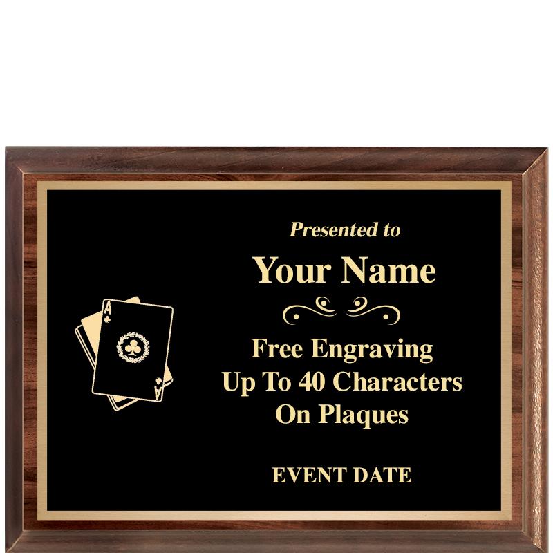 8X6 CLASSIC WOOD PLAQUE