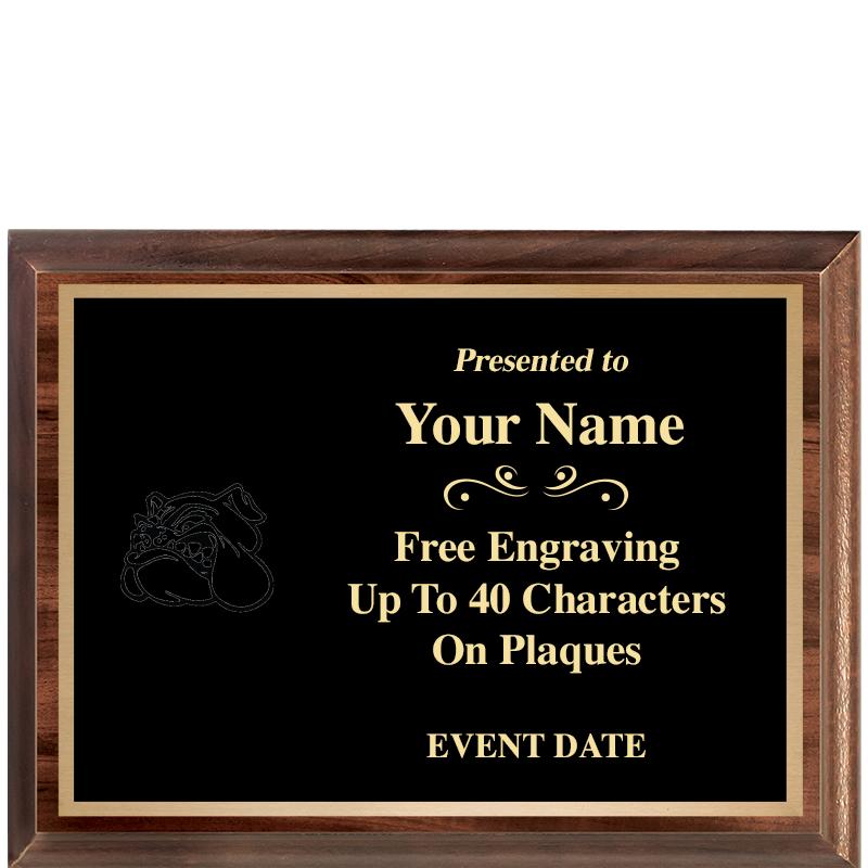 8X6 CLASSIC WOOD PLAQUE