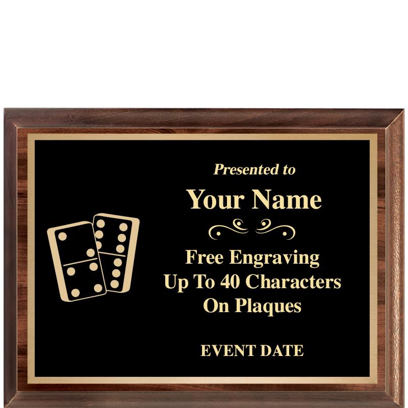 8X6 CLASSIC WOOD PLAQUE