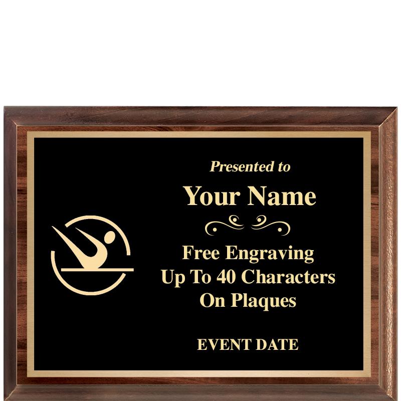 8X6 CLASSIC WOOD PLAQUE