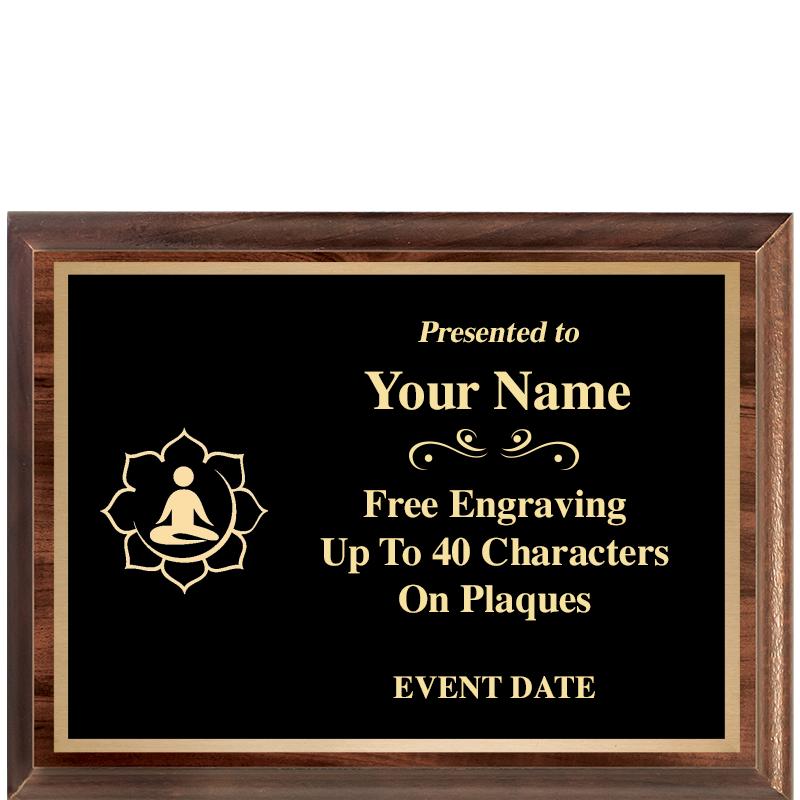 8X6 CLASSIC WOOD PLAQUE