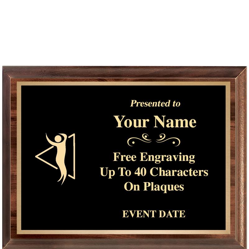 8X6 CLASSIC WOOD PLAQUE