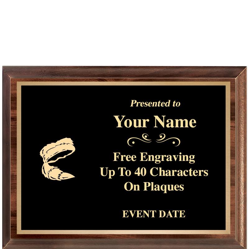 8X6 CLASSIC WOOD PLAQUE