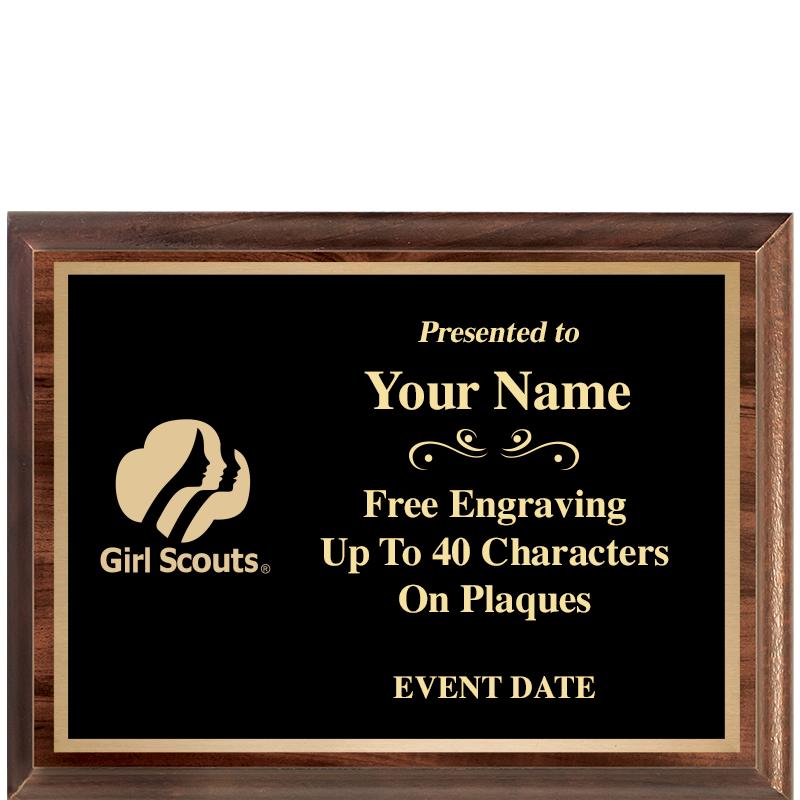 8X6 CLASSIC WOOD PLAQUE