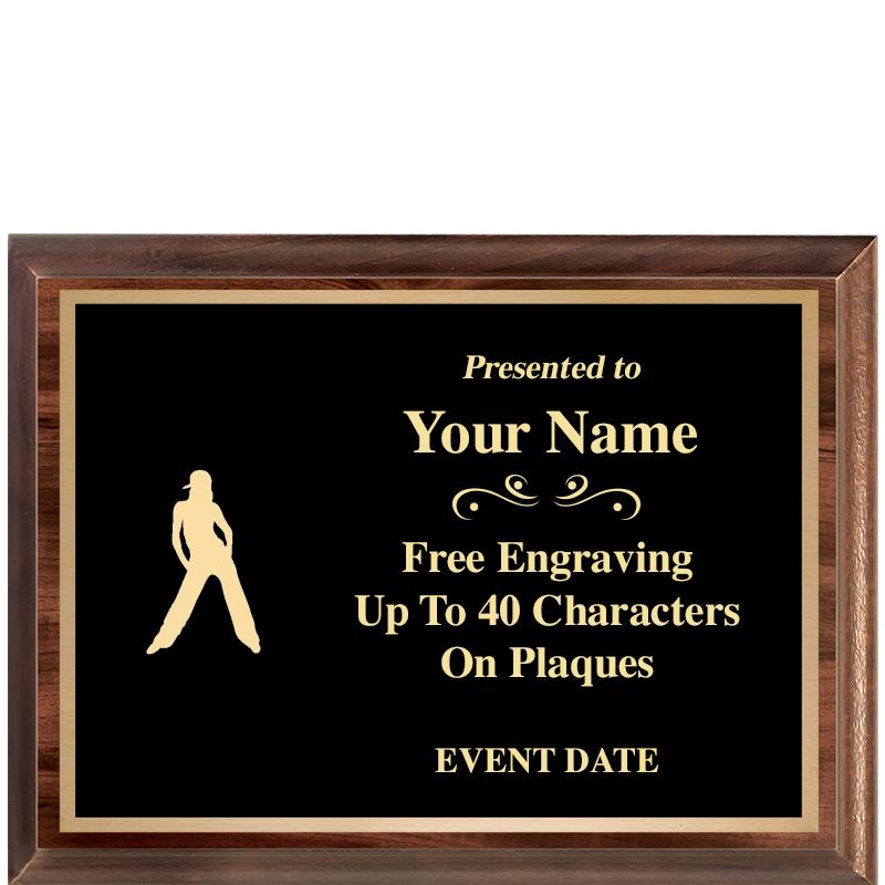 8X6 CLASSIC WOOD PLAQUE