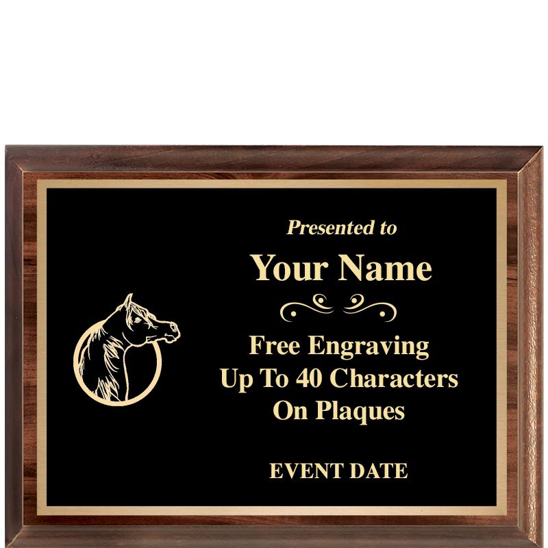 8X6 CLASSIC WOOD PLAQUE