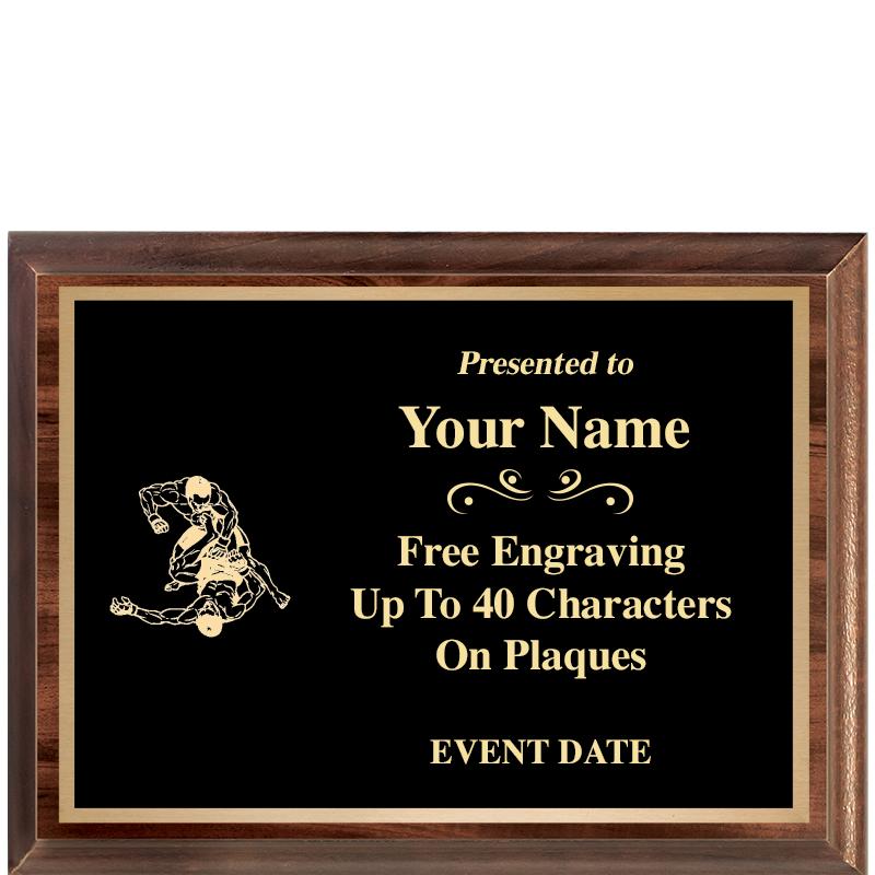 8X6 CLASSIC WOOD PLAQUE