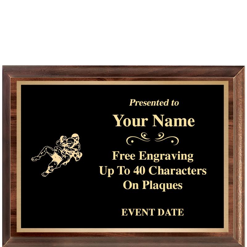 8X6 CLASSIC WOOD PLAQUE