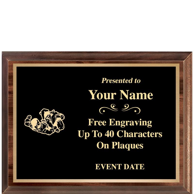 8X6 CLASSIC WOOD PLAQUE