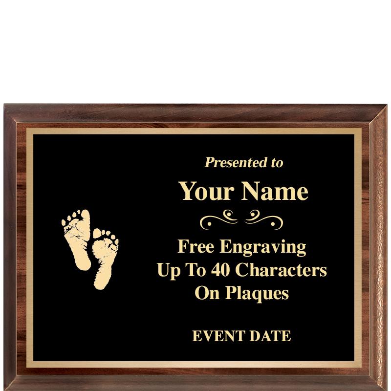 8X6 CLASSIC WOOD PLAQUE