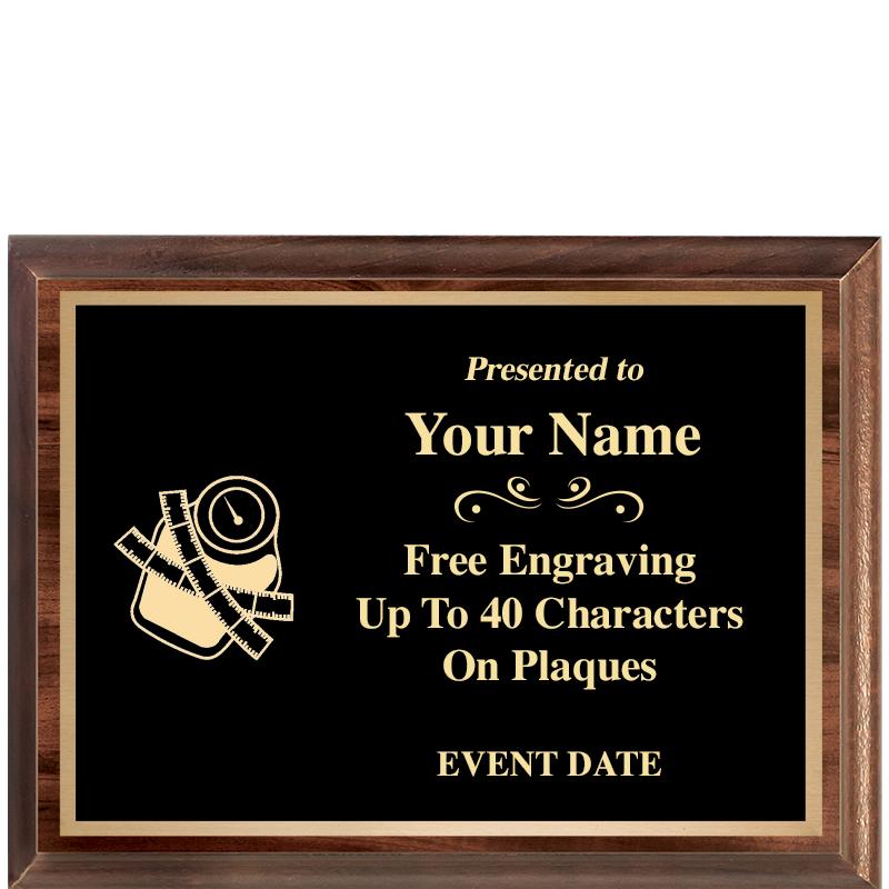 8X6 CLASSIC WOOD PLAQUE