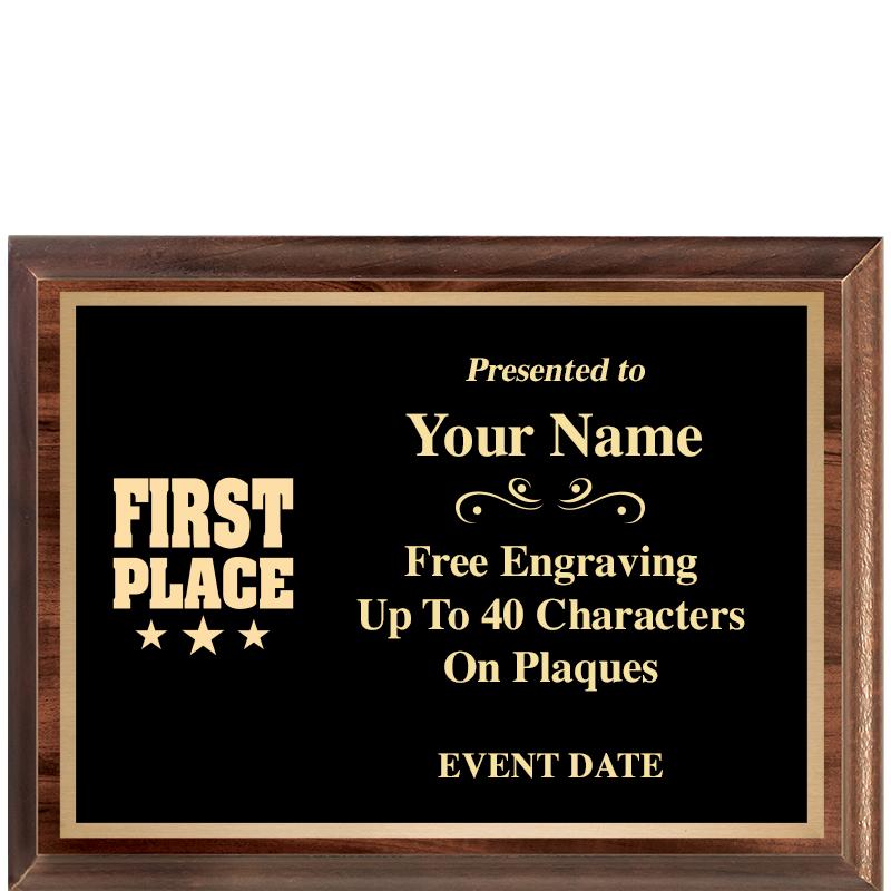 8X6 CLASSIC WOOD PLAQUE